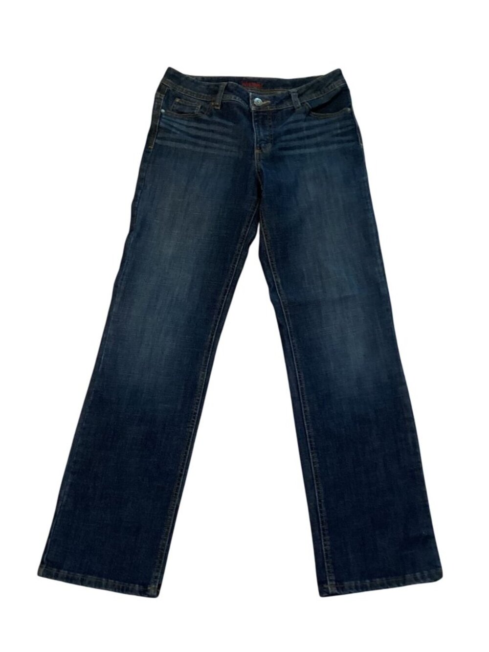 Wrangler Lady Rider Women's Straight Denim Jeans Size 10M - 30X31 Mid Rise Nice